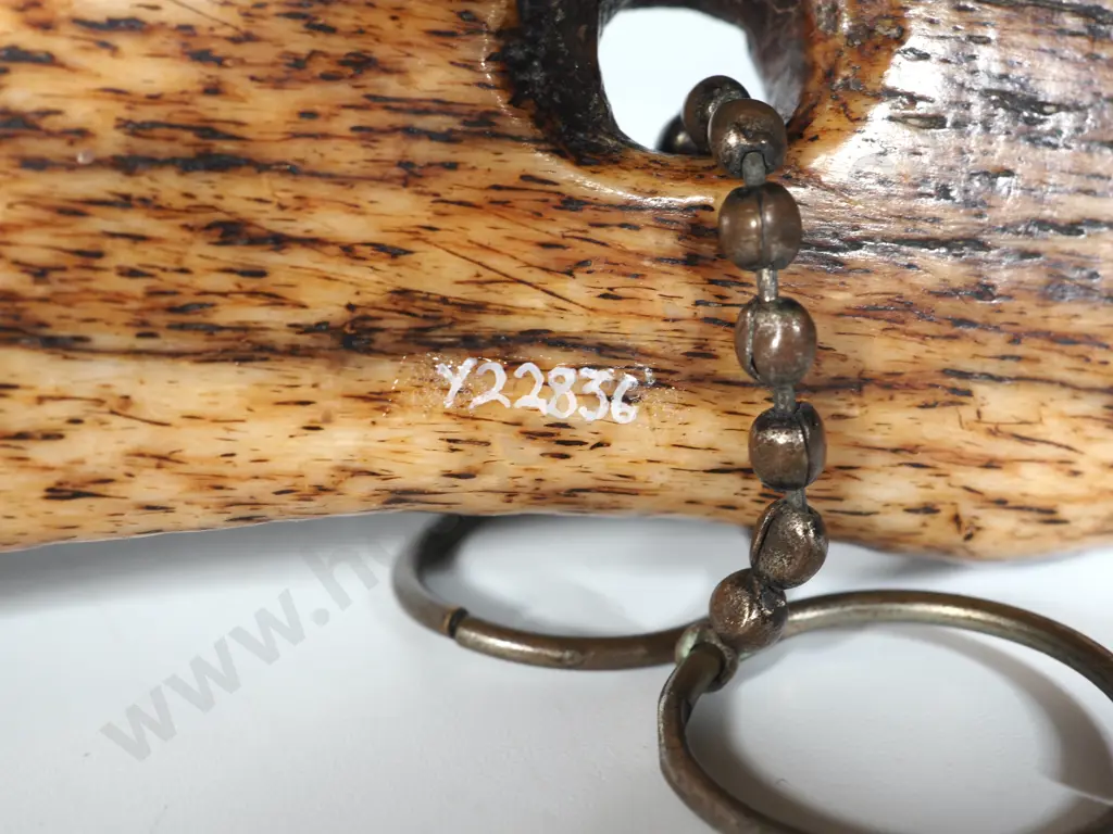 Antique Whale Bone Patu Paraoa Y-22836 Image 1++