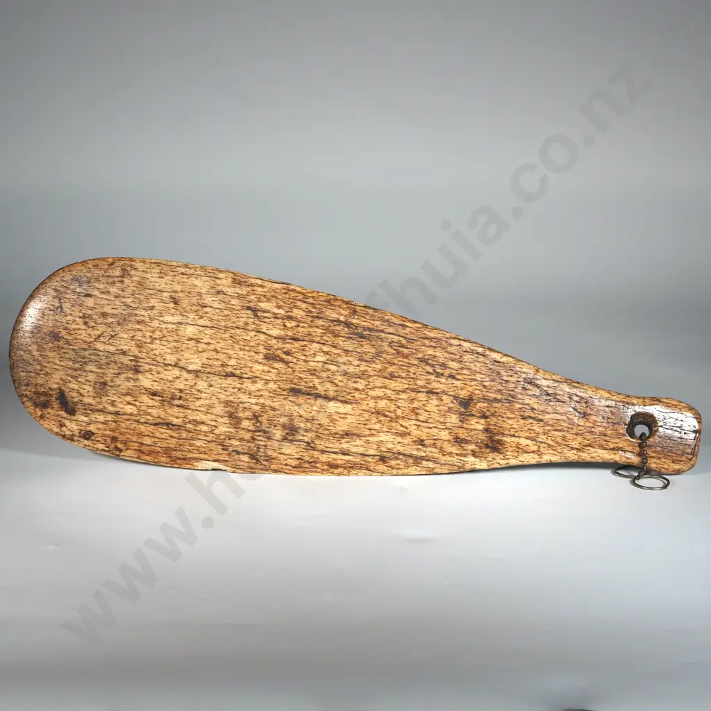 Antique Whale Bone Patu Paraoa Y-22836 Image 1++