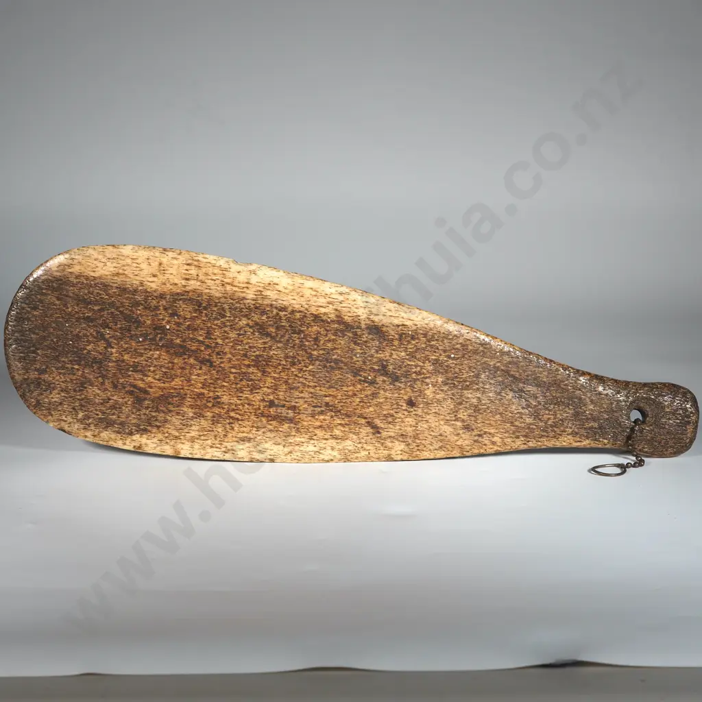 Antique Whale Bone Patu Paraoa Y-22836 Image 1++
