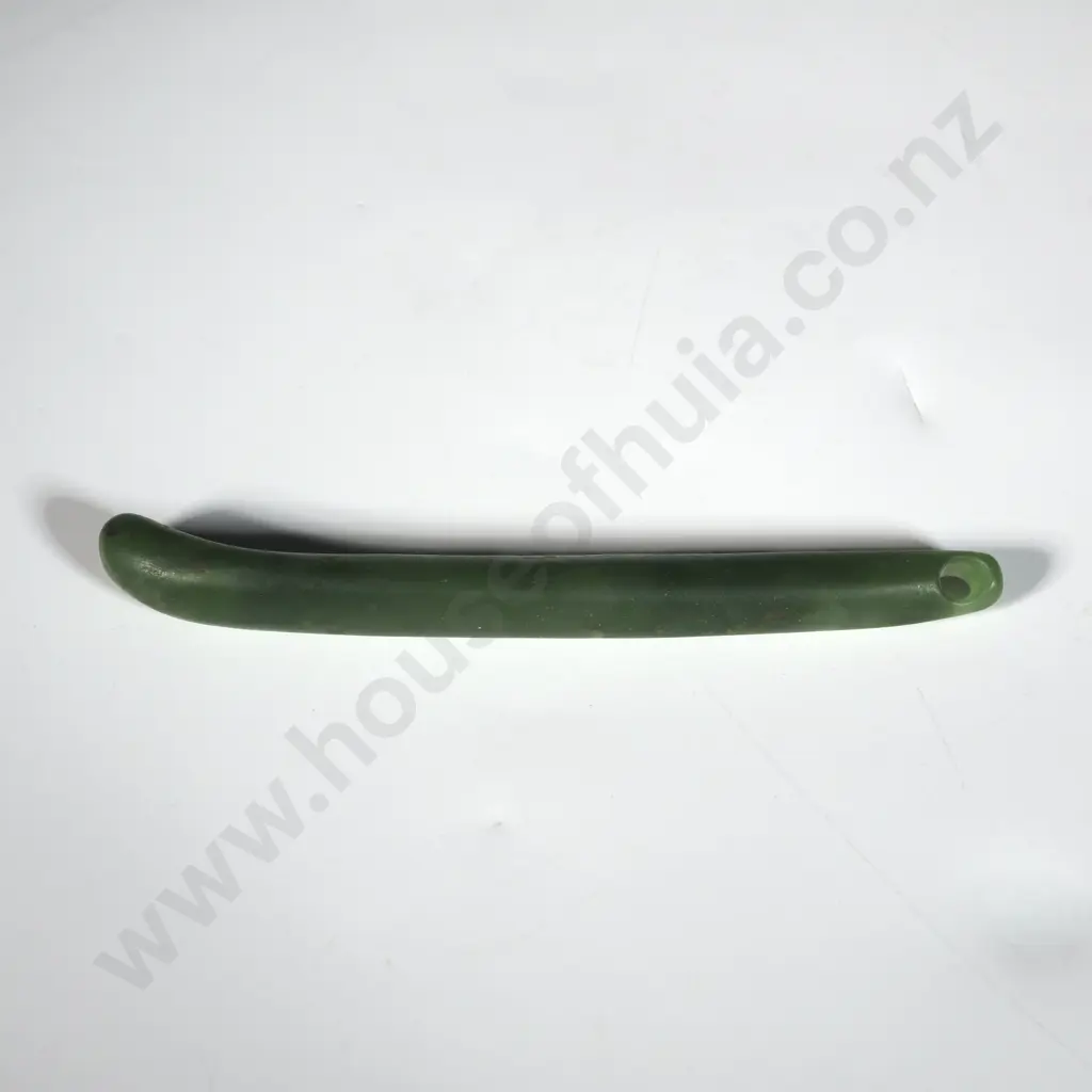 Greenstone Hockey Stick Pendant Image 1++
