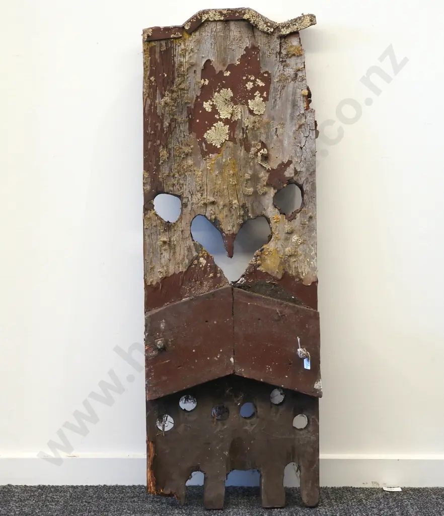 Carved Maori  Poupou Or Ancestral Carving That Form Part Of A Meeting House.   Image 1++