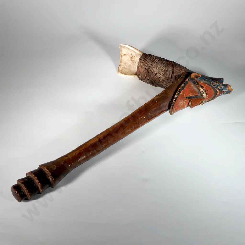 Ceremonial Axe Probably From New Guinea Image 1++