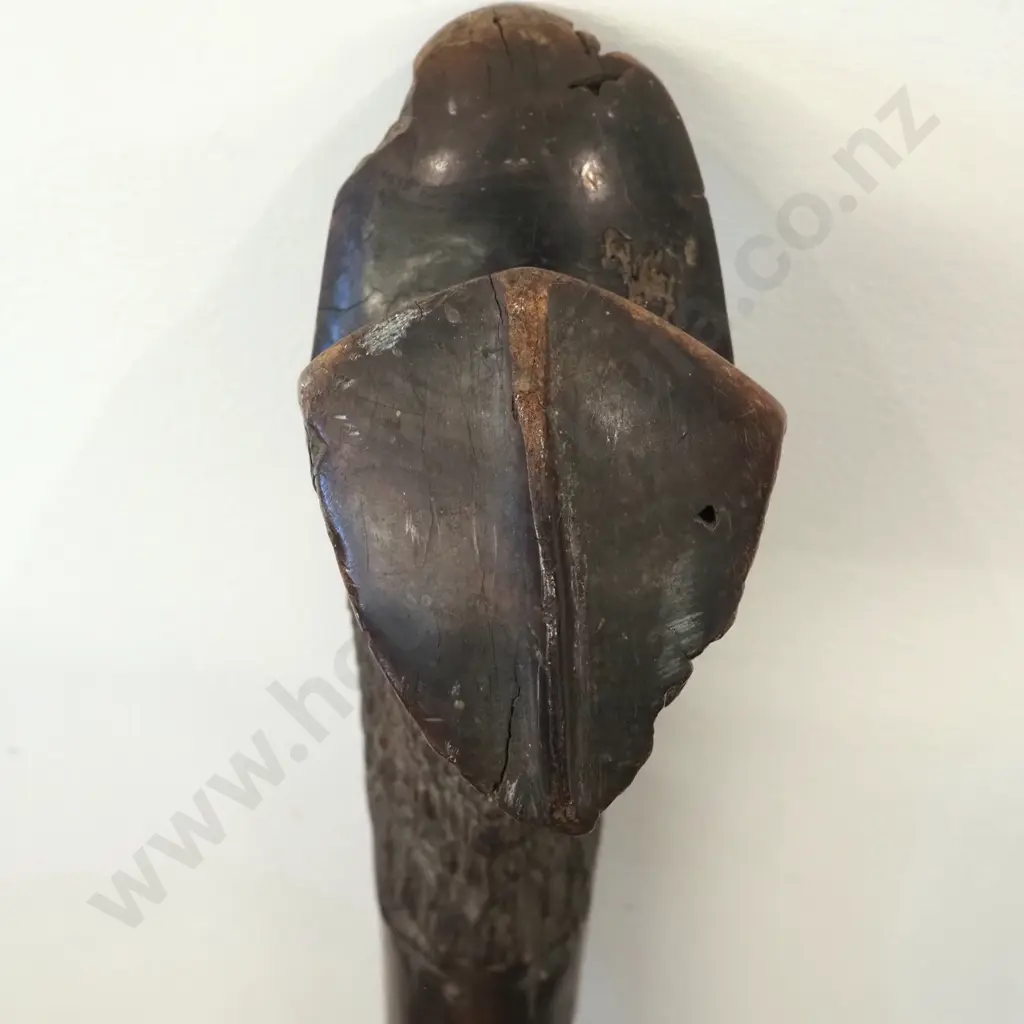 Exceptional Large 19th Century Fijian Kiakavo Club Image 1++