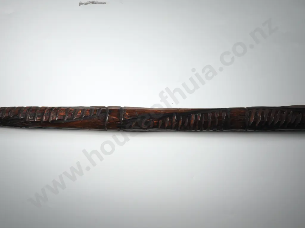 Pacific Island Short Spear w Metal Tip Image 1++