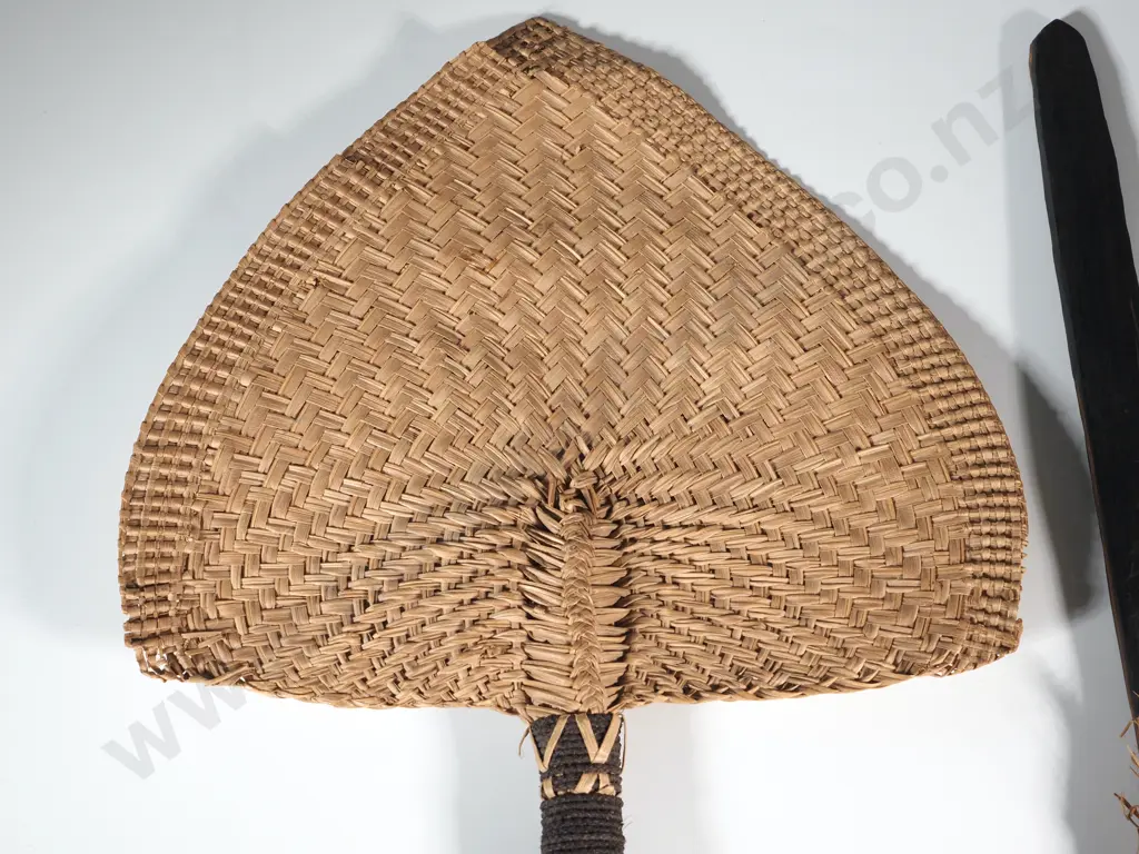 Two Solomon Island Fans  Image 1++