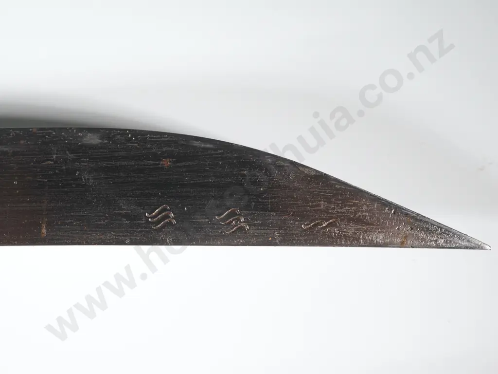 Vintage Thai Dagger w Wooden Scabbard Image 1++