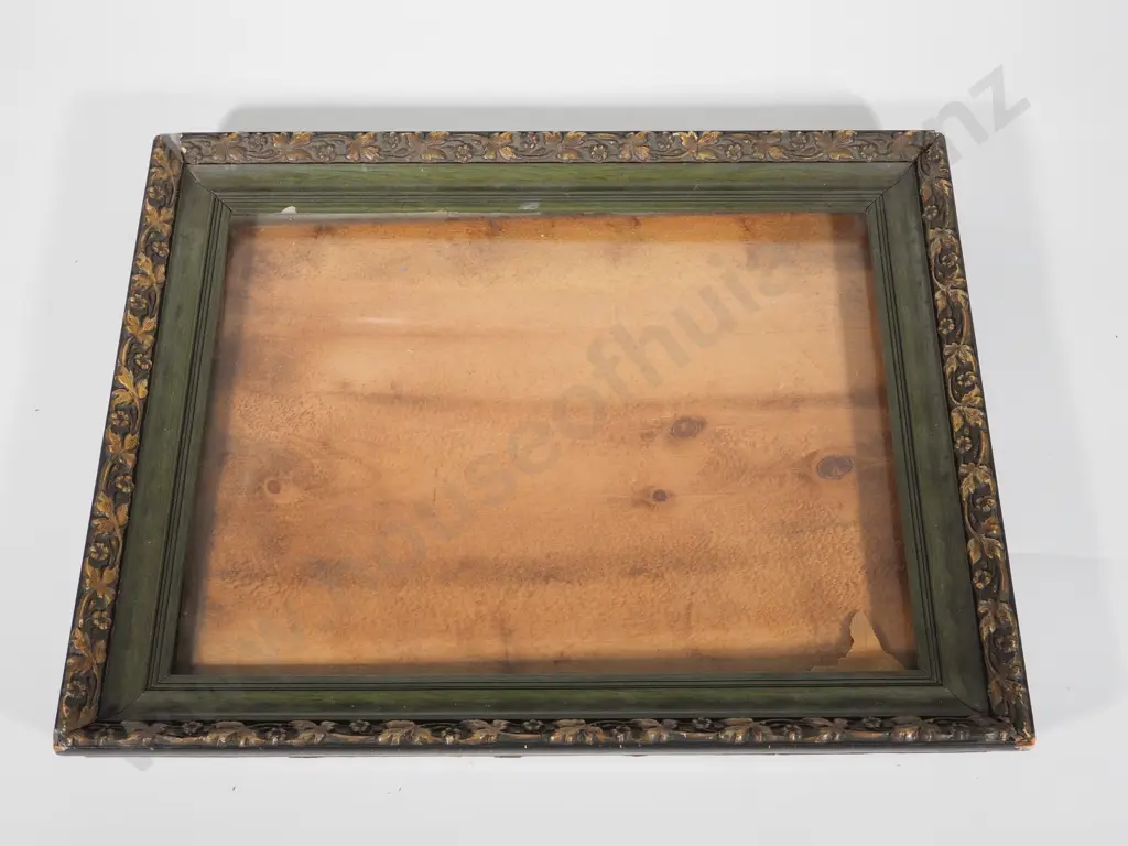 Antique Picture Frame w Glass A/F Image 1++