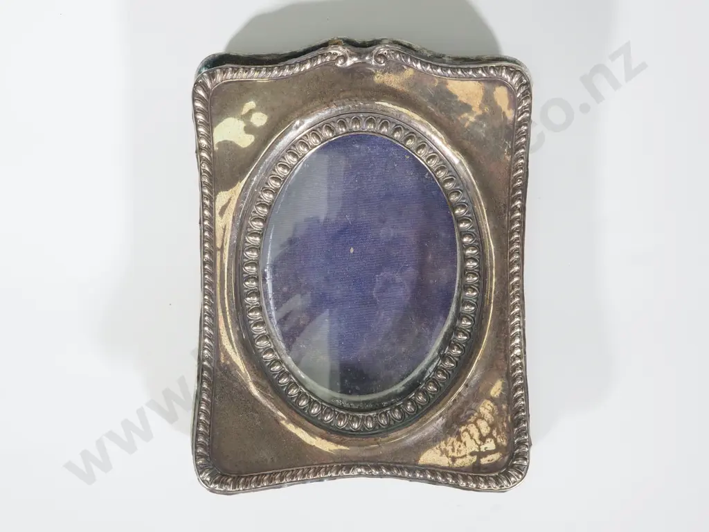 Large Antique Sterling Silver Picture Frame A/F Image 1++