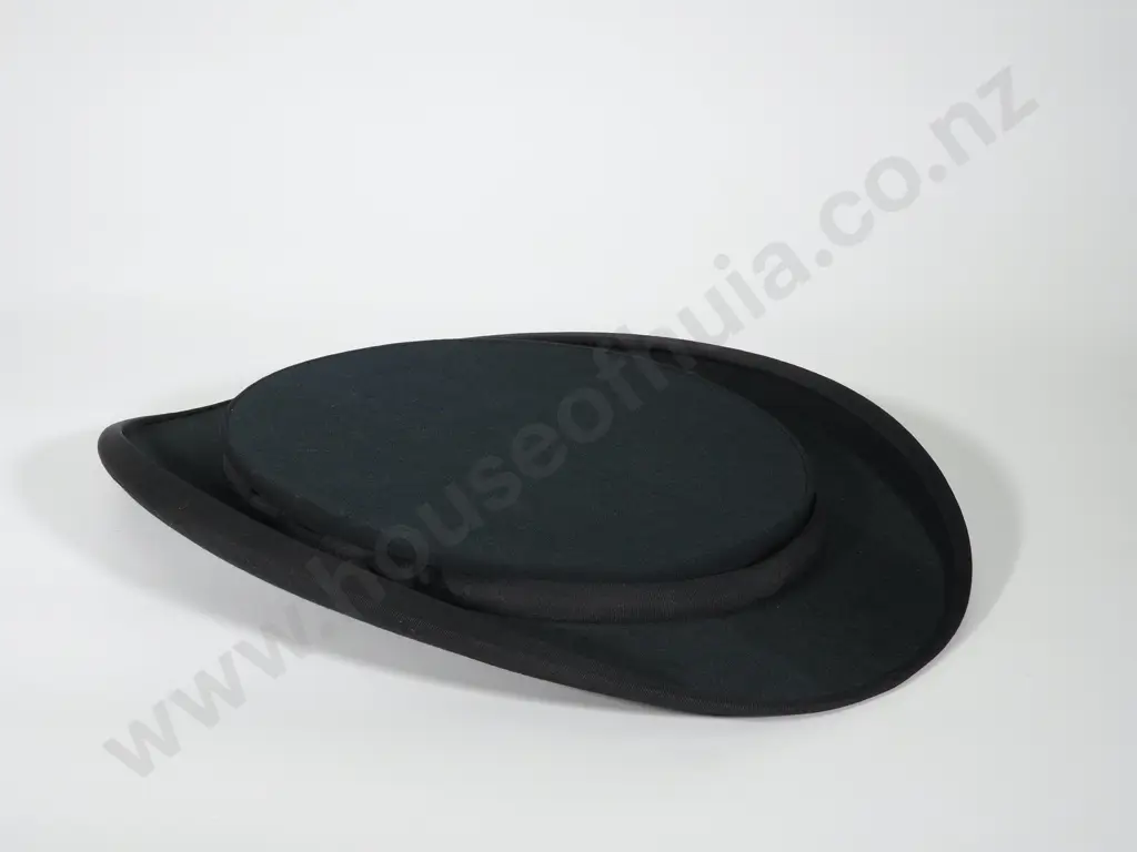 Antique Collapsible Black Top Hat in Original Case Image 1++