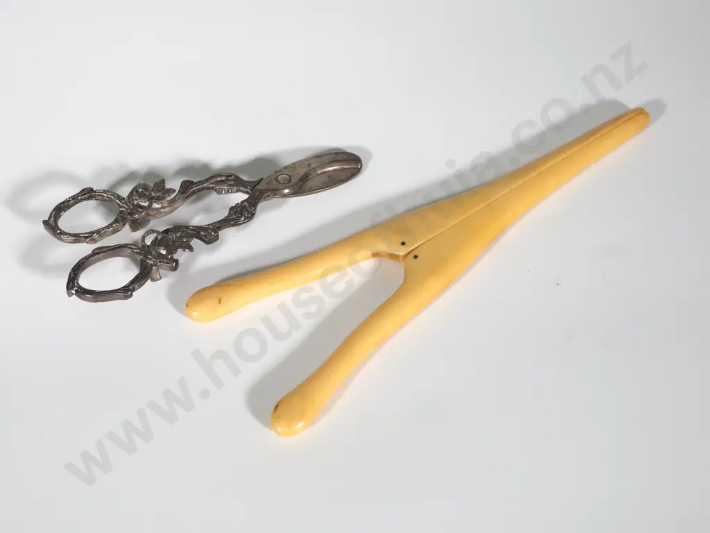 Decorative Candle Wick Cutter & Bone Glove Opener Image 1++