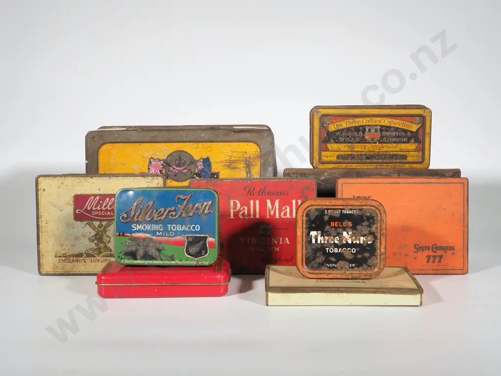 Assorted Lot of Vintage Tobacco Tins Image 1++