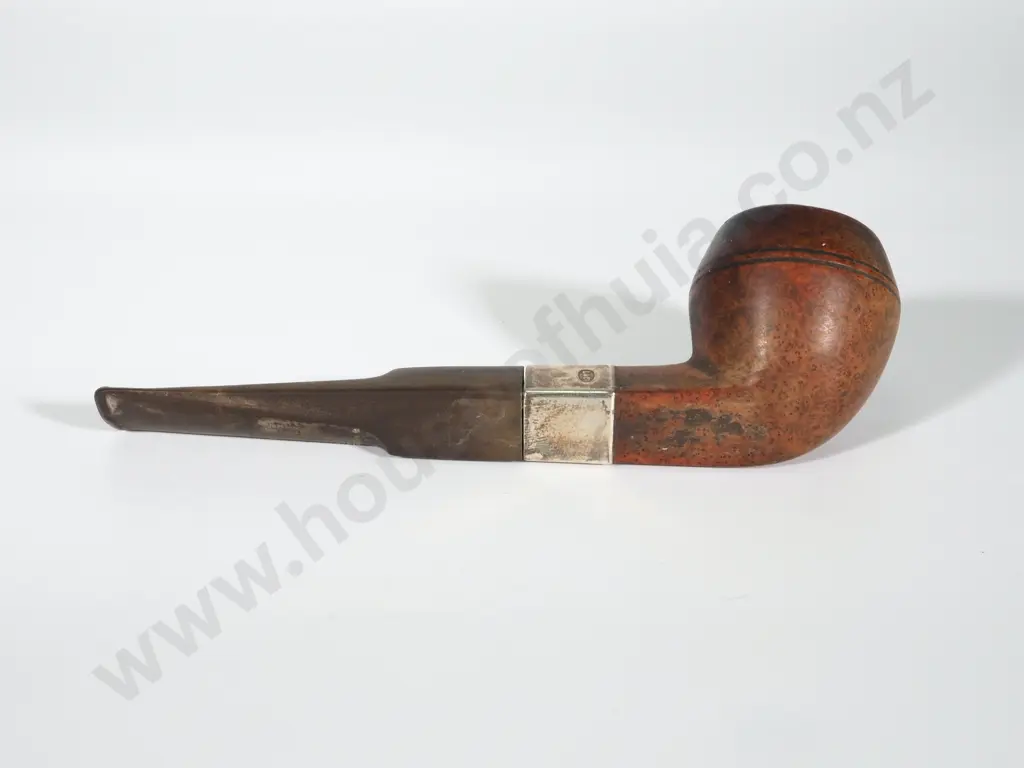 1927 Sterling Silver Trimmed Pipe Image 1++