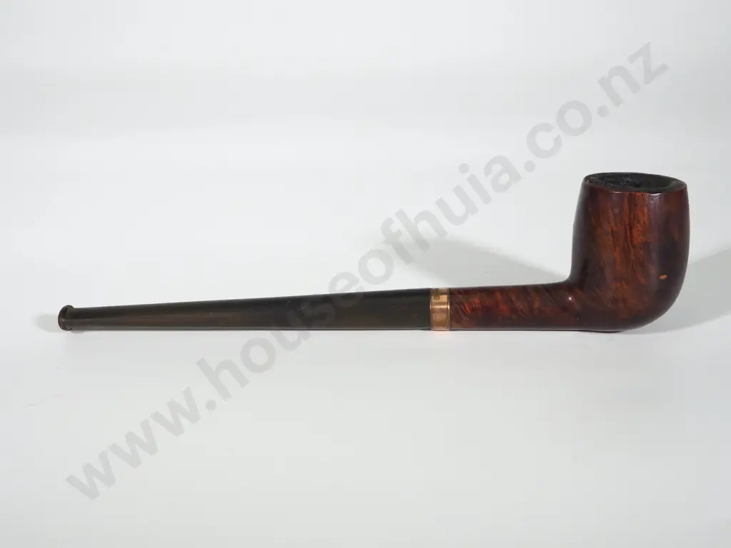 9ct Rolled Gold Trimmed Captain Black Pipe Image 1++