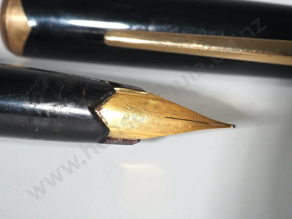 Mont Blanc Black Fountain Pen Image 1++
