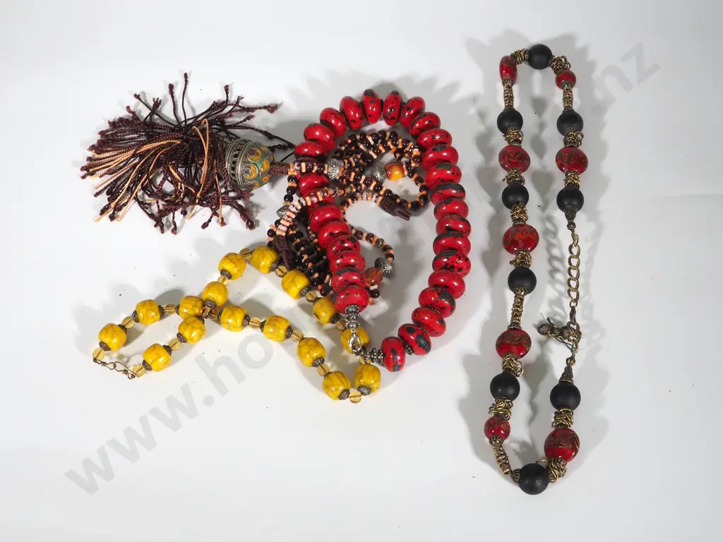 Assorted Costume Bead Necklaces Image 1++