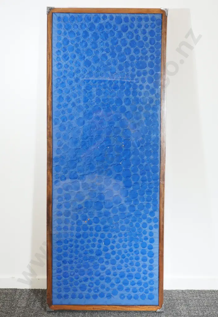 Substantial Glass Fronted Coin Collectors Display Case Image 1++