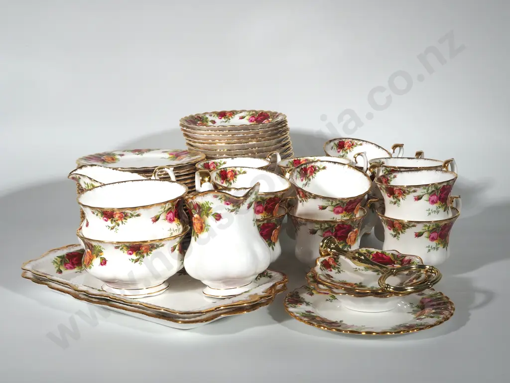 Large Lot of Royal Albert Tea Set Pieces Image 1++