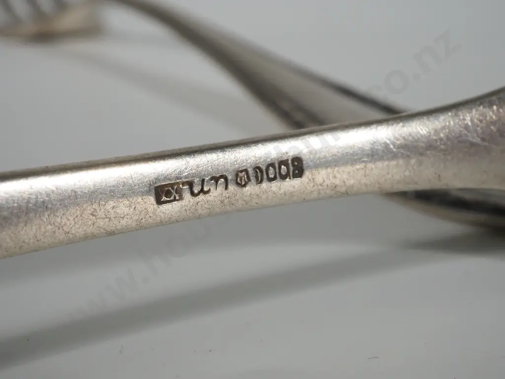 Three 800 Silver Forks Image 1++