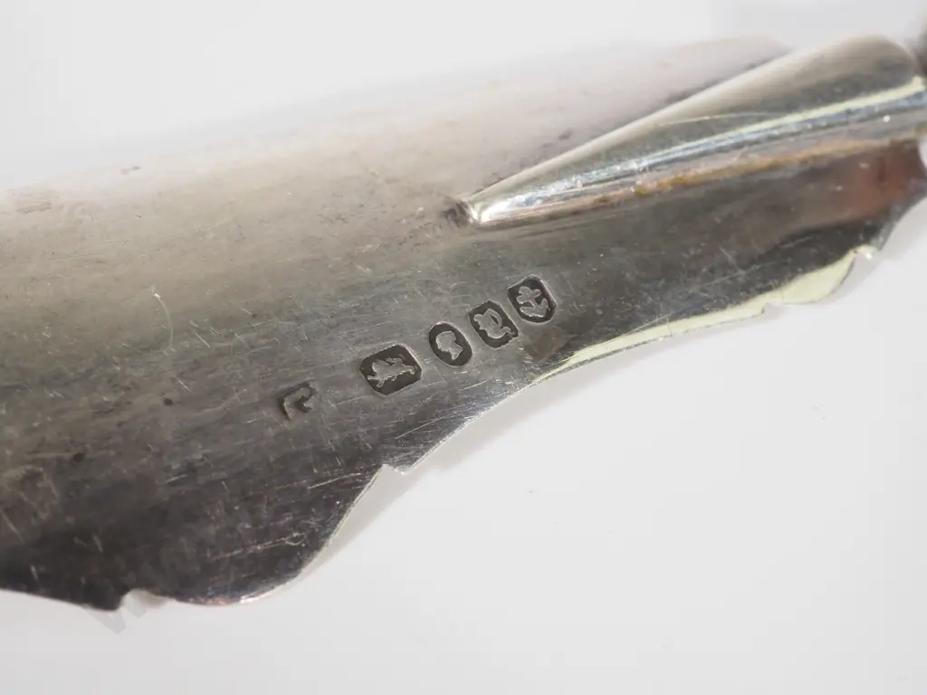 Sterling Silver & Mother of Pearl Decorative Knife Image 1++