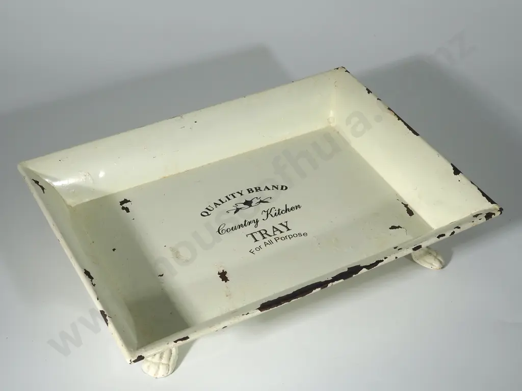 Country Metal Kitchen Tray Image 1++