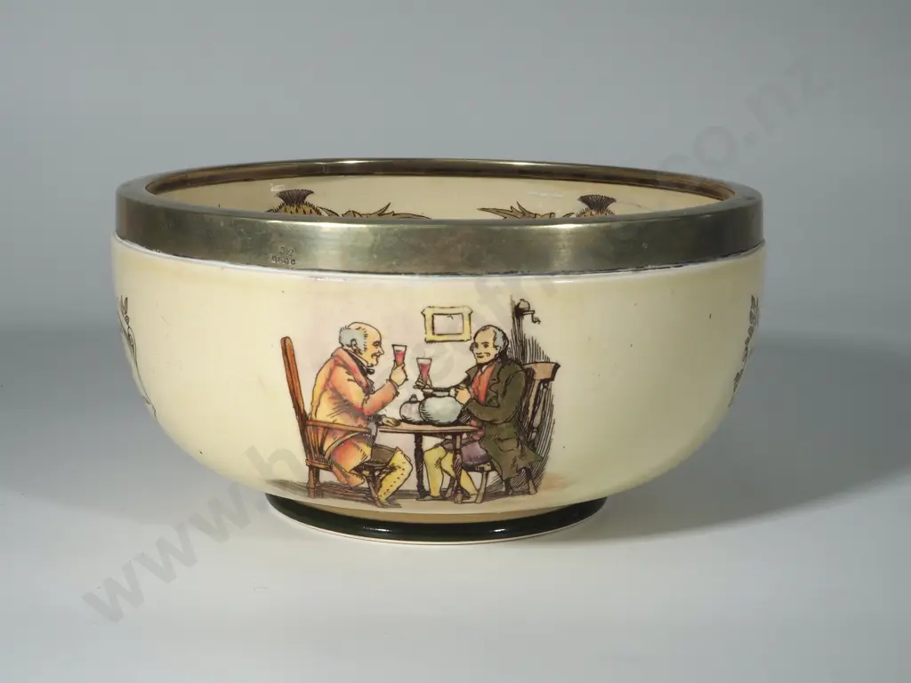 Robbie Burns Royal Doulton Bowl A/F Image 1++