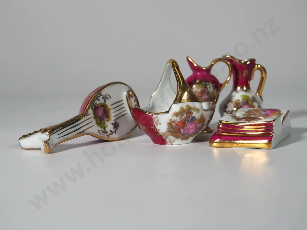 Assorted Lot of Small Purple Limoges China Image 1++