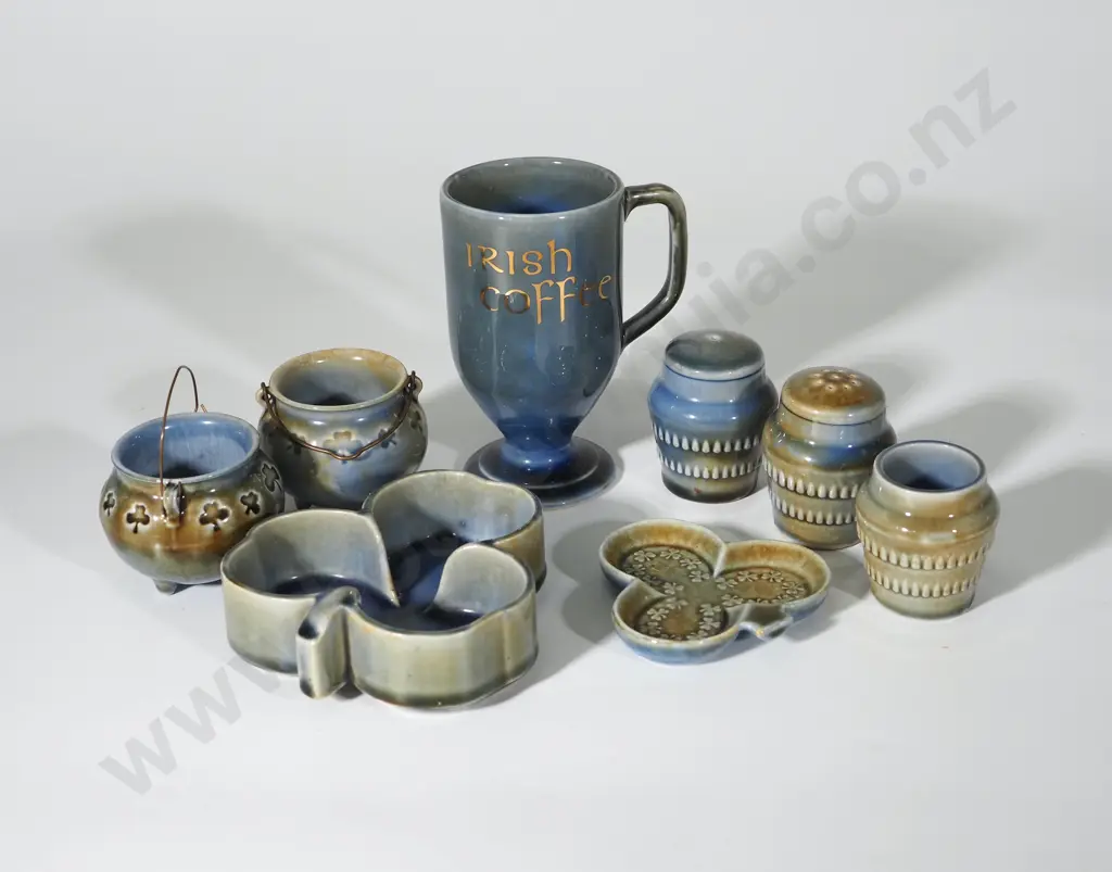 Assorted Lot of Irish Shamrock Pottery Image 1++