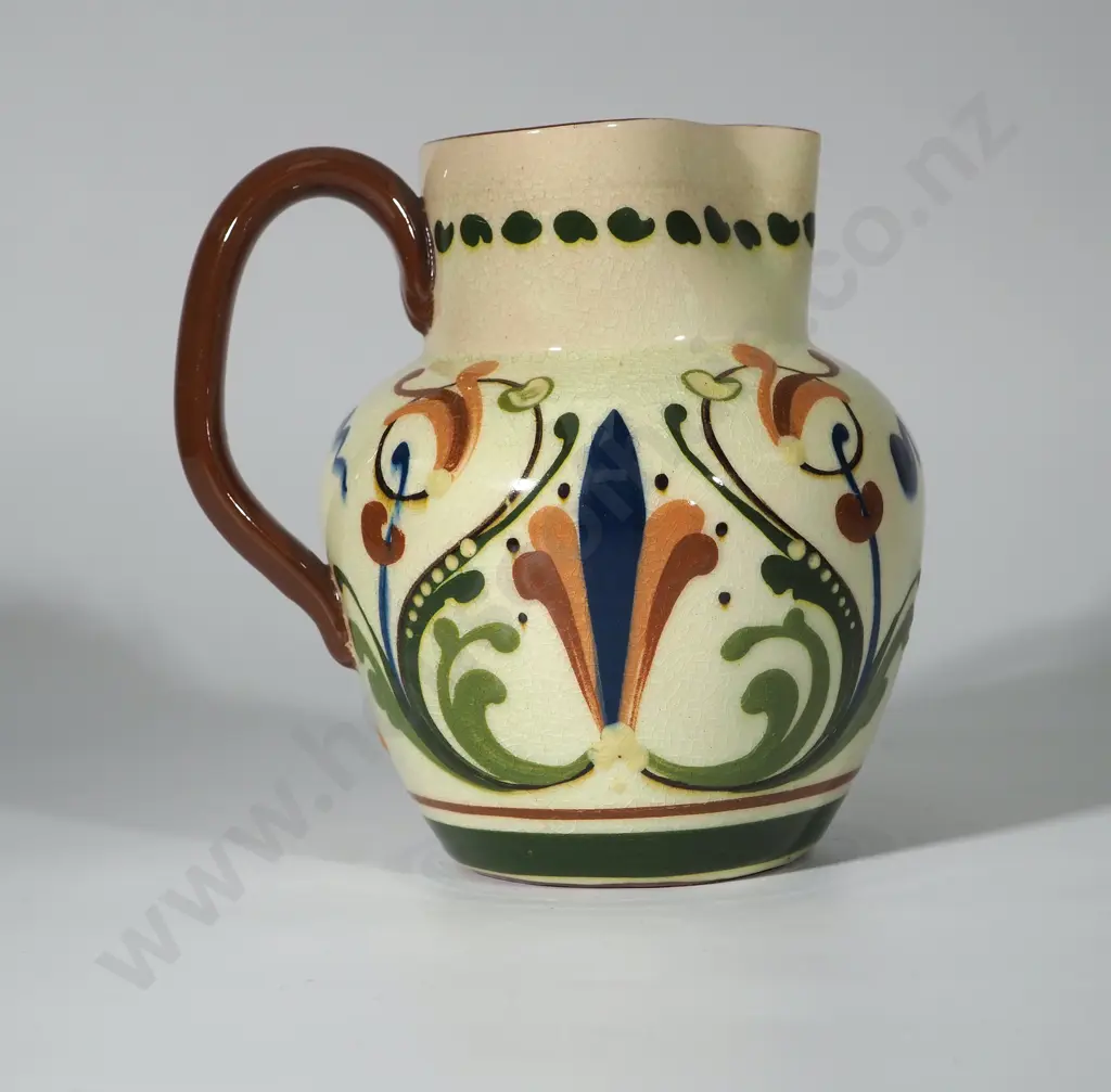 Sizeable Torquayware Jug Image 1++