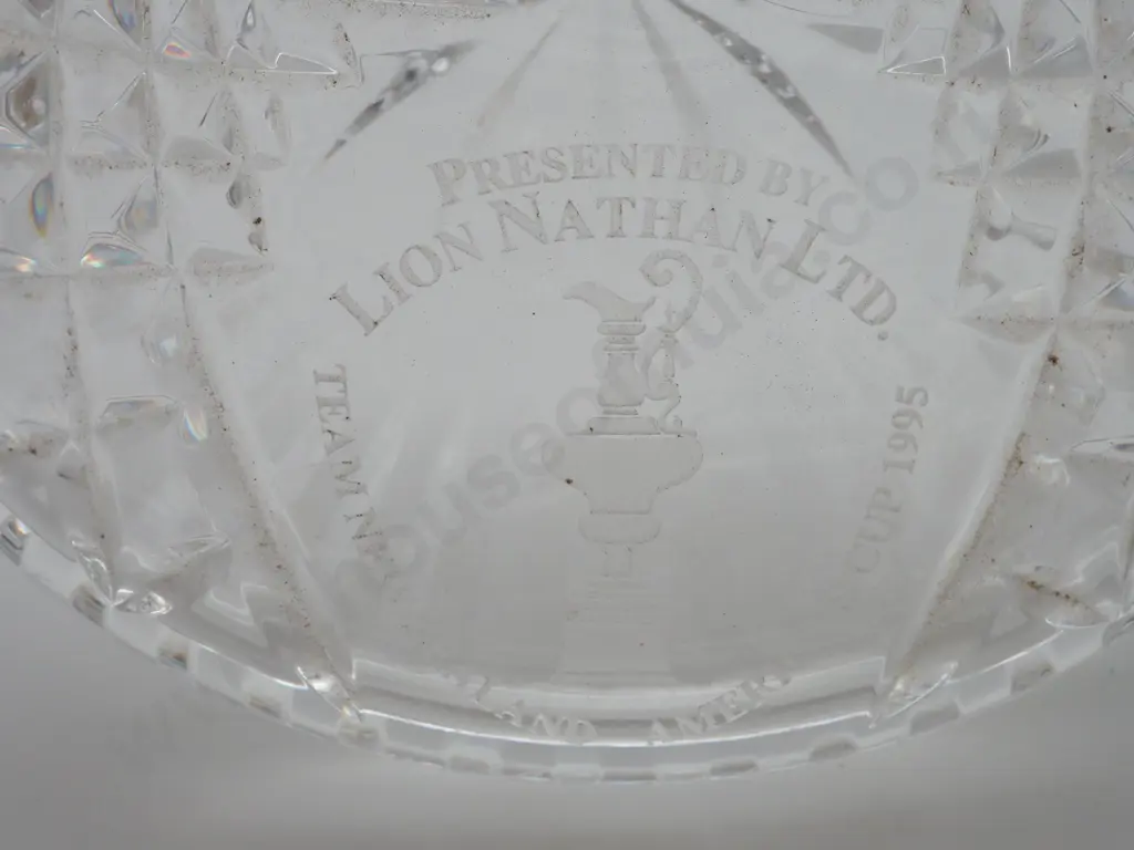 Waterford Crystal Decanter Presented to Winners of the Americas Cup Yacht Race Image 1++