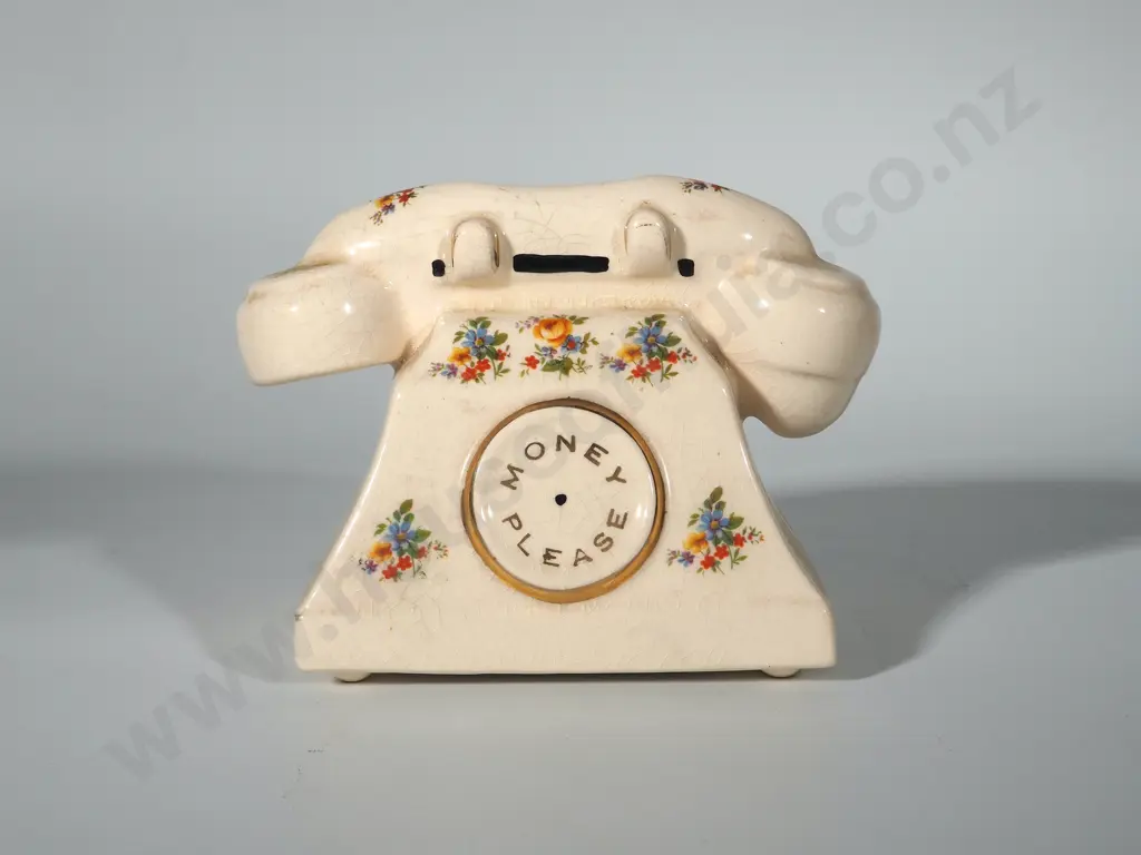 Antique Porcelain Money Box Image 1++