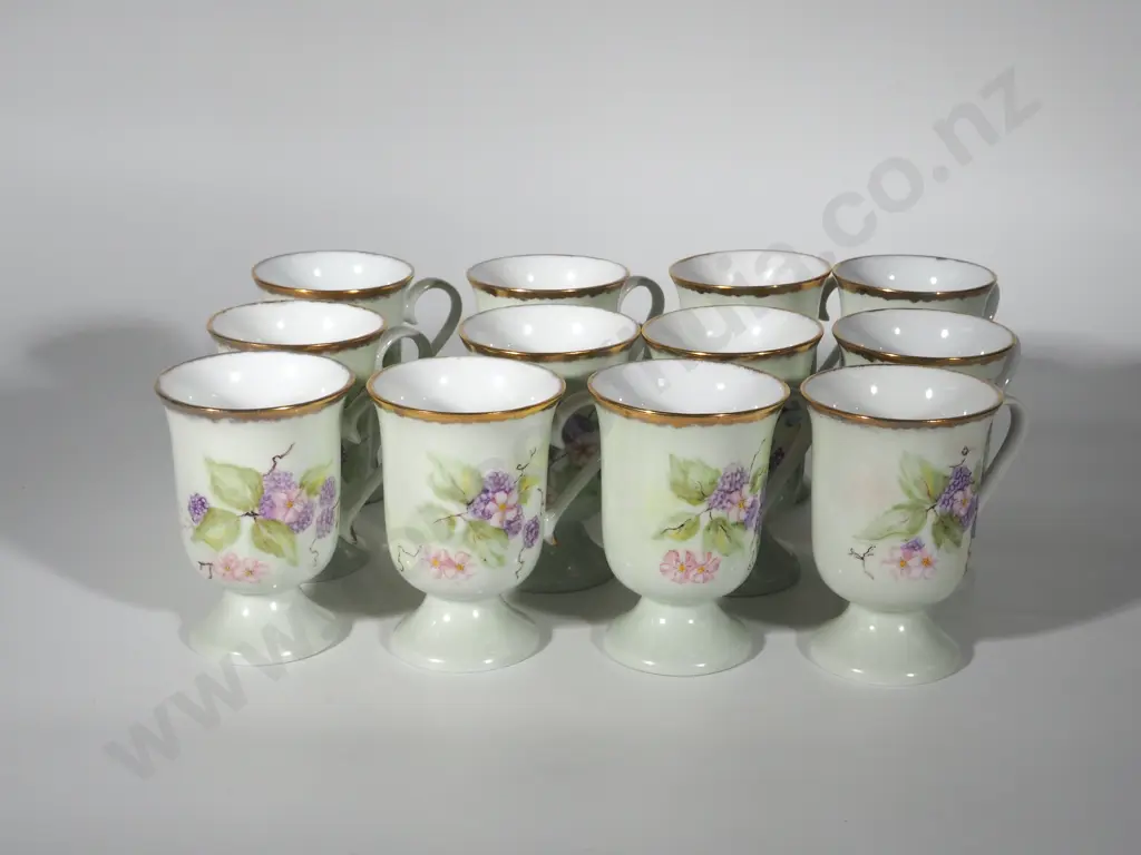 12 Vintage Hand Painted Irish Cream Jugs Image 1++
