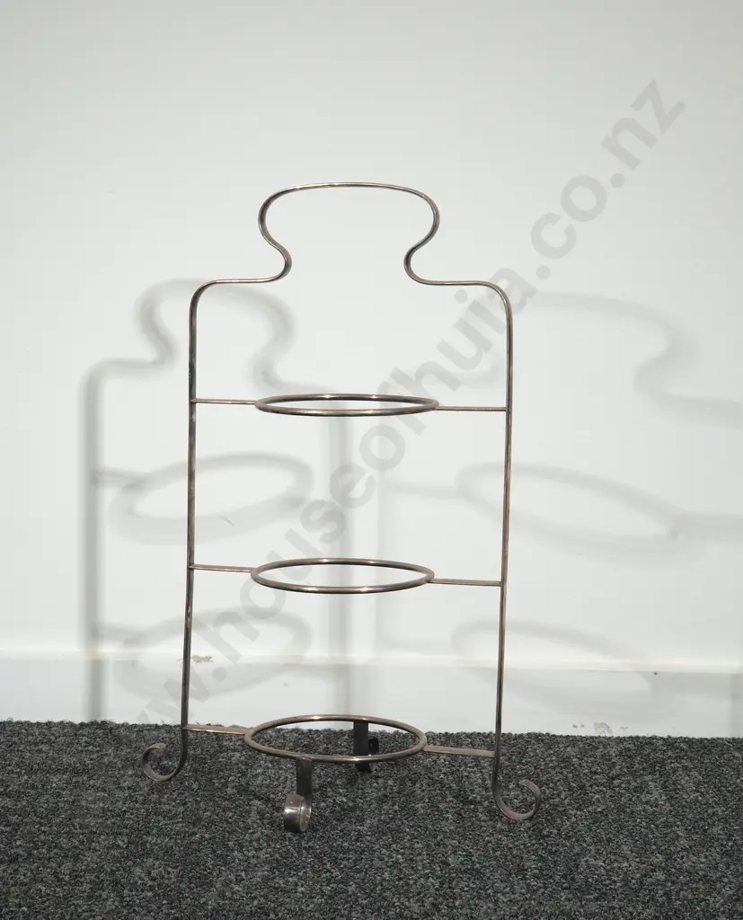 S/P Tiered Cake Stand: 42CM Tall Image 1++
