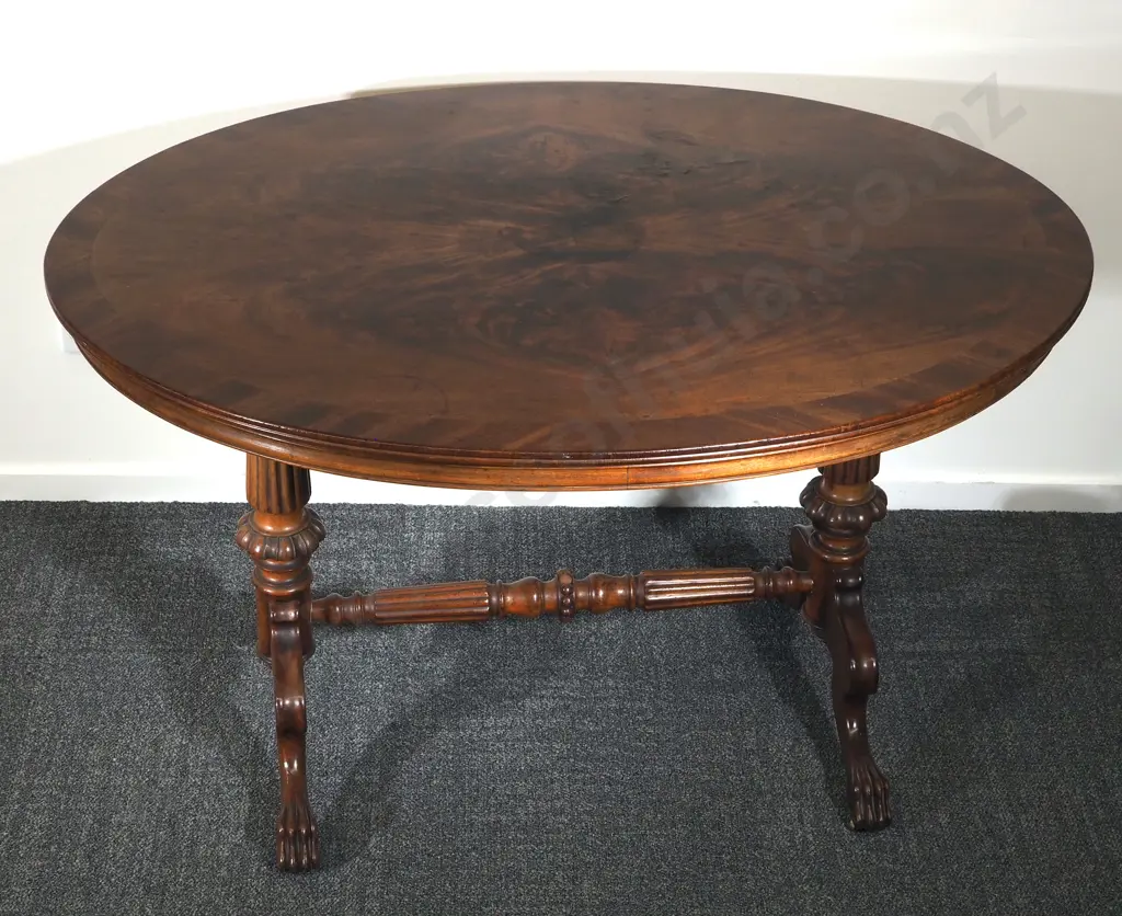Victorian Decorative Table (Some of the top is peeling) Image 1++