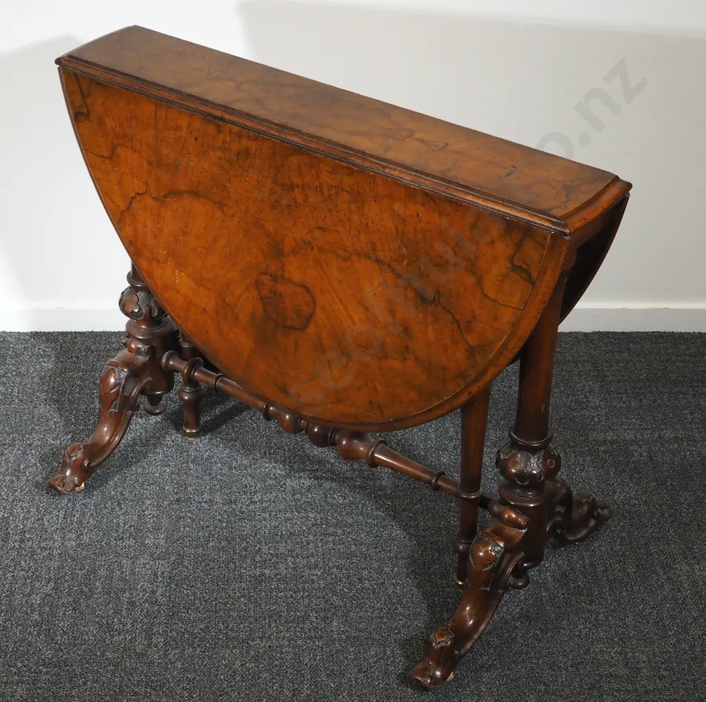 Antique English Drop Leaf Table Image 1++