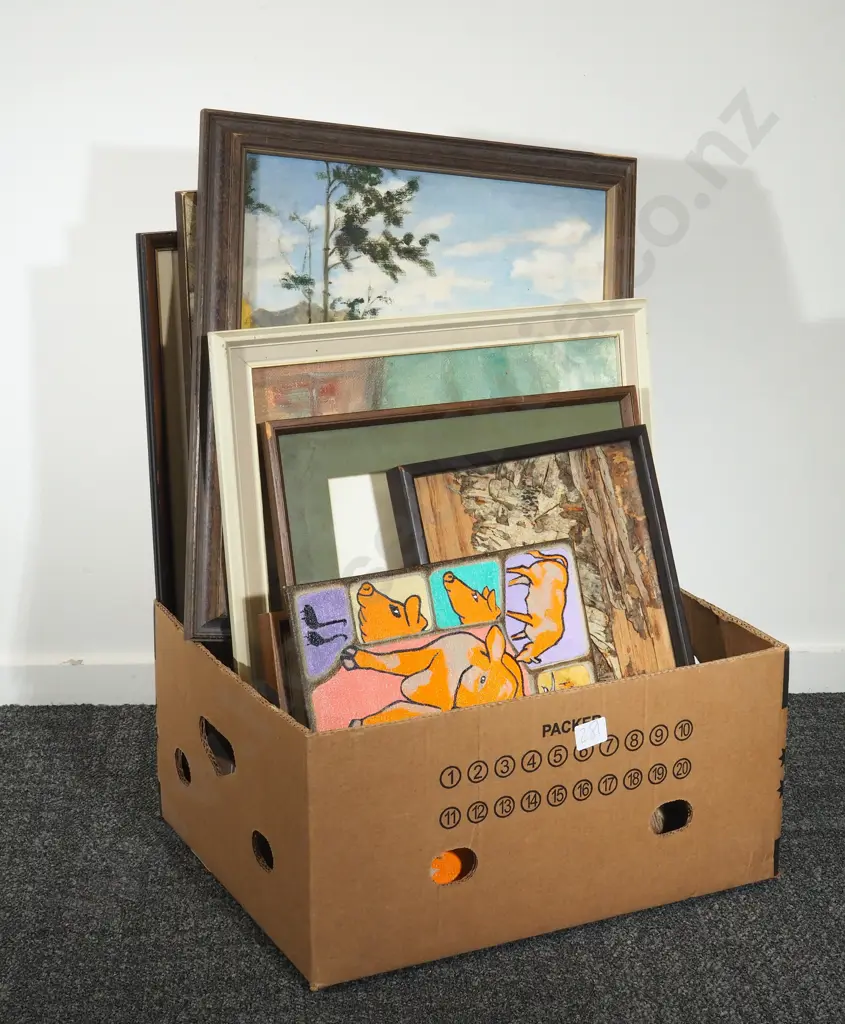 Assorted lot of Framed Artworks Image 1++