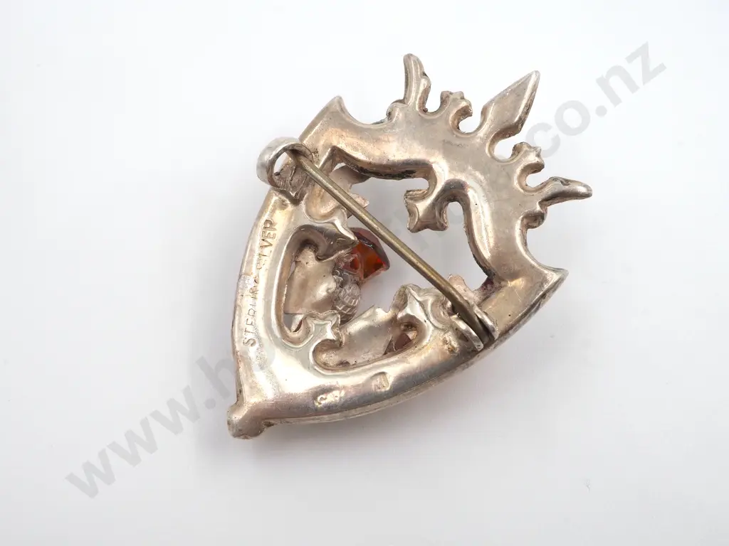 Sterling Silver Scottish Brooch Image 1++