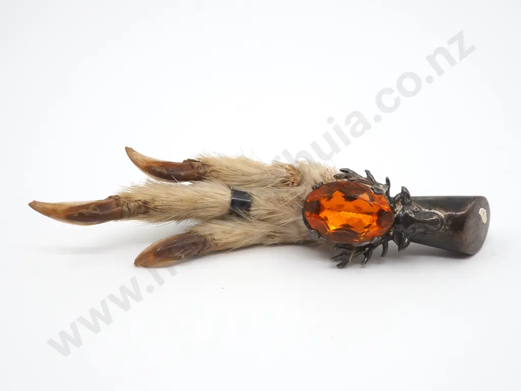 Sterling Silver Scottish Grouse Claw Brooch, Hallmarked Image 1++