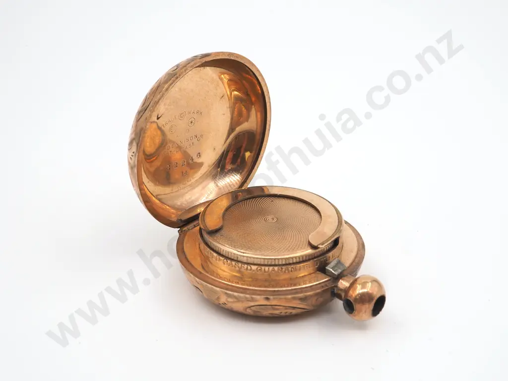 Ornate Rolled Gold Sovereign Case A/F Image 1++