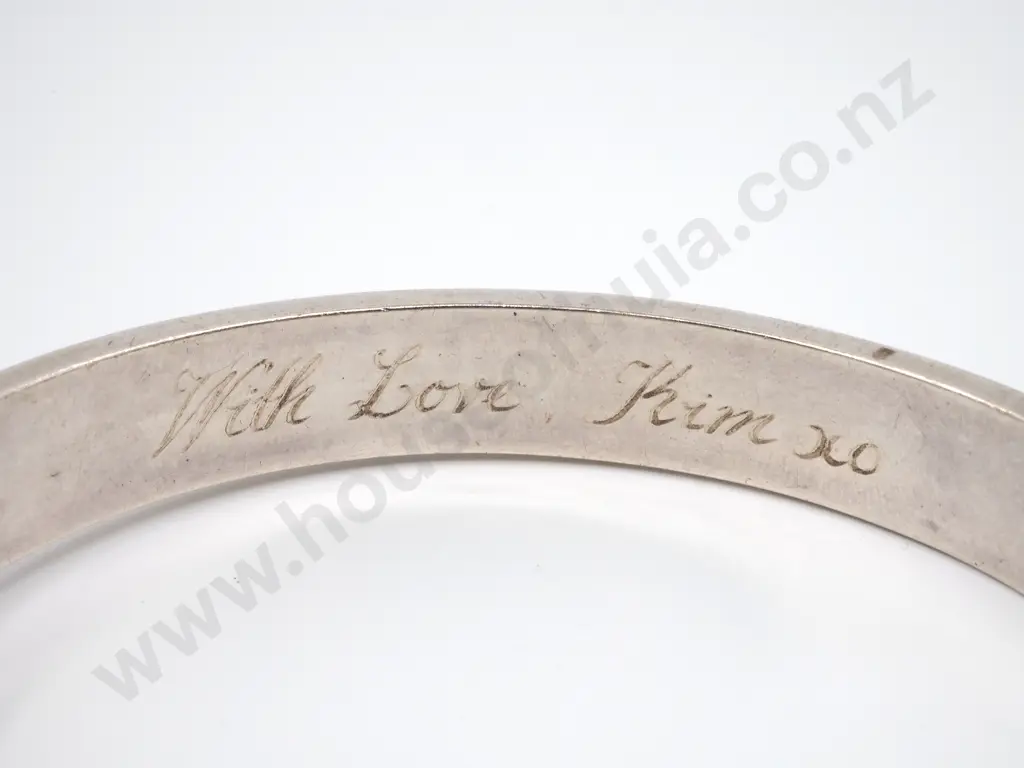Sterling Silver Paua Bracelet Image 1++