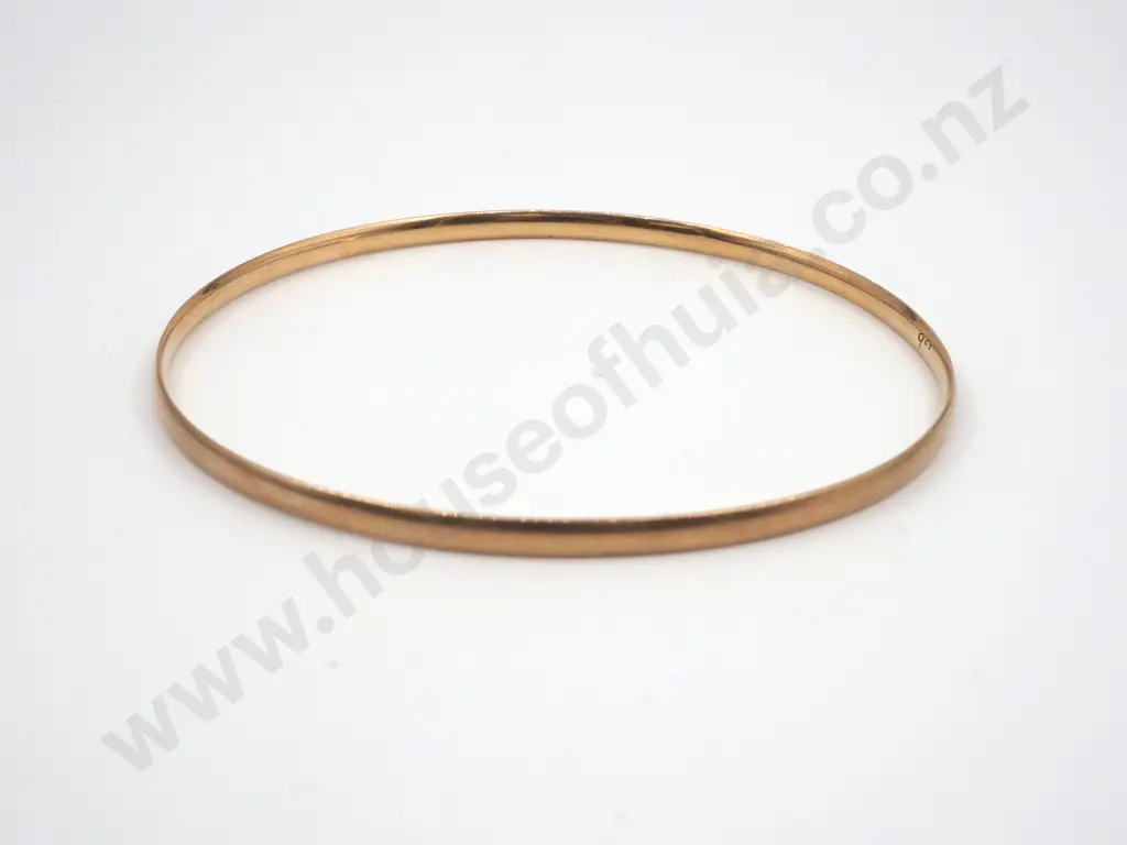 9ct Gold Bangle Image 1++