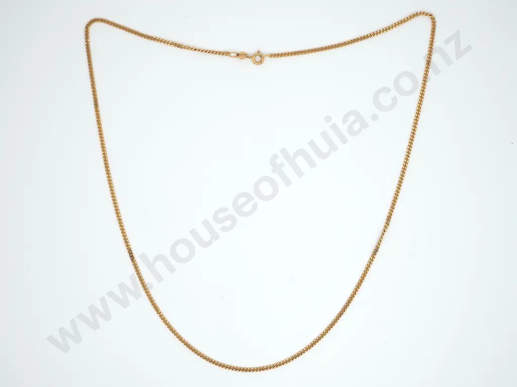 9ct Gold Curb Link Chain Image 1++