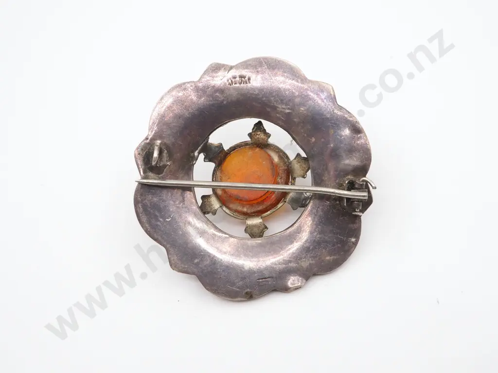 Sterling Silver Scottish Brooch Image 1++