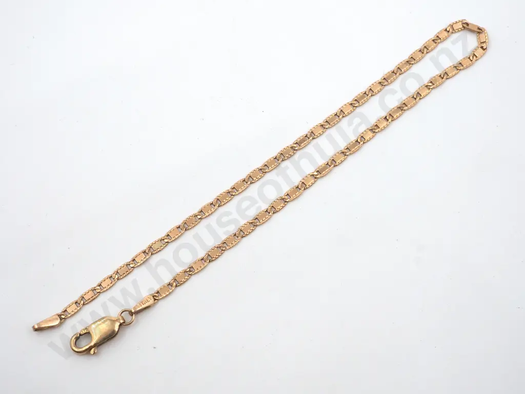 9ct Gold Fancy Link Bracelet Image 1++