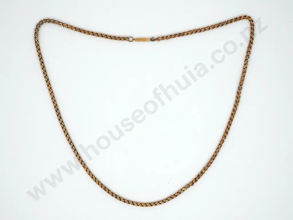 Antique 15ct Gold Fancy Link Chain Image 1++