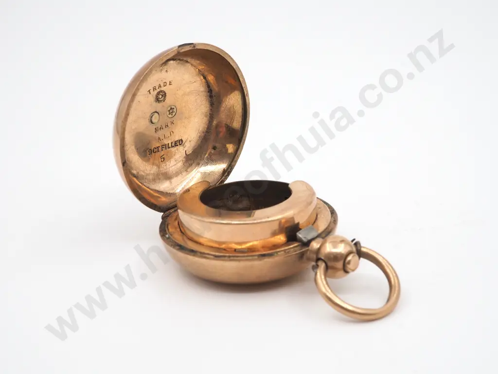 Unengraved Rolled Gold Sovereign Case A/F Image 1++
