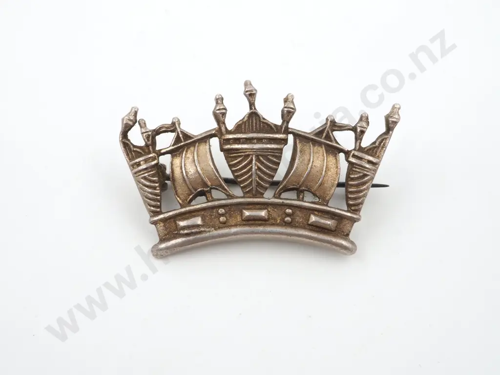 Sterling Silver Marine Brooch Image 1++