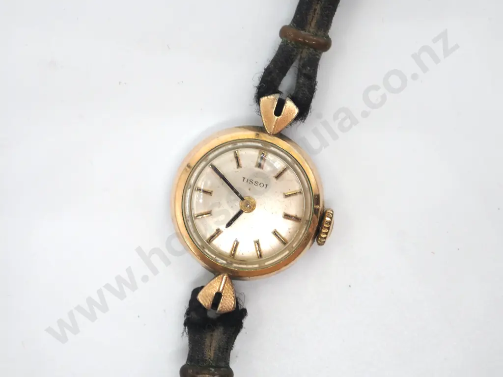 Tissot Rolled Gold Ladies Wrist Watch Image 1++