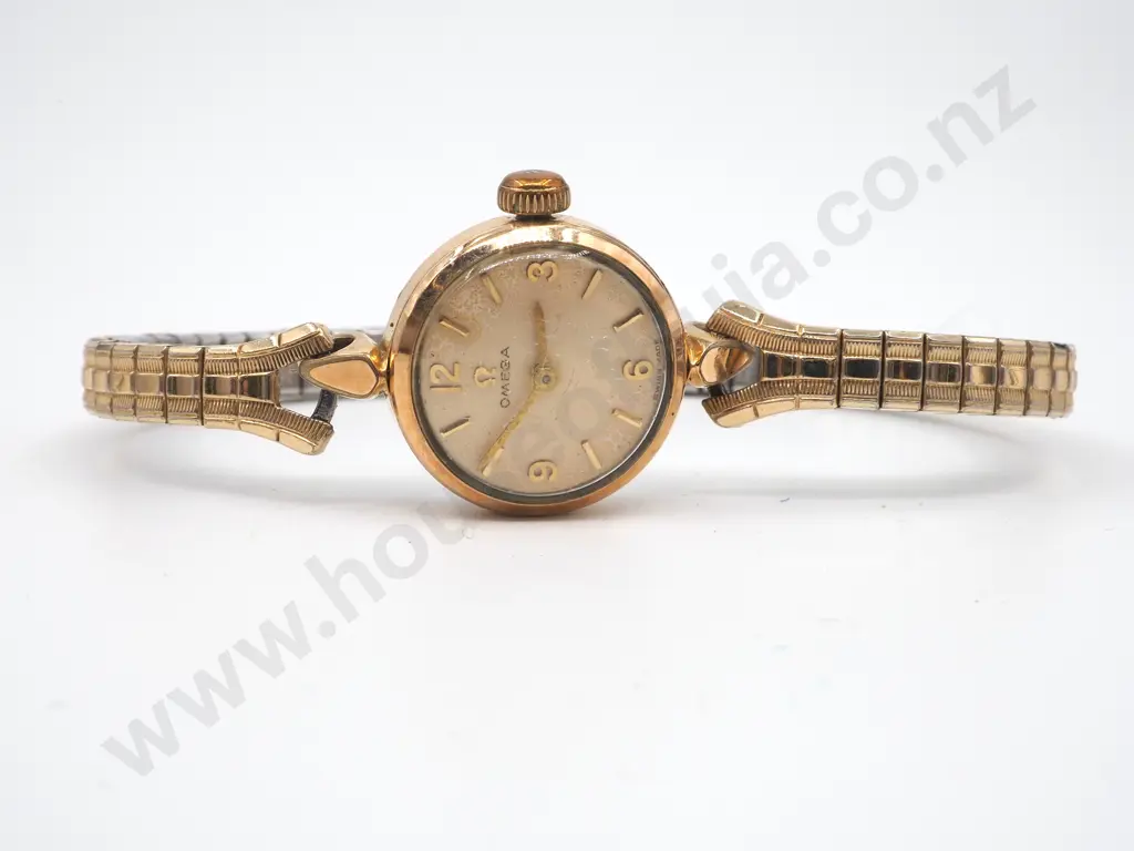 Omega Rolled Gold Ladies Wrist Watch Image 1++