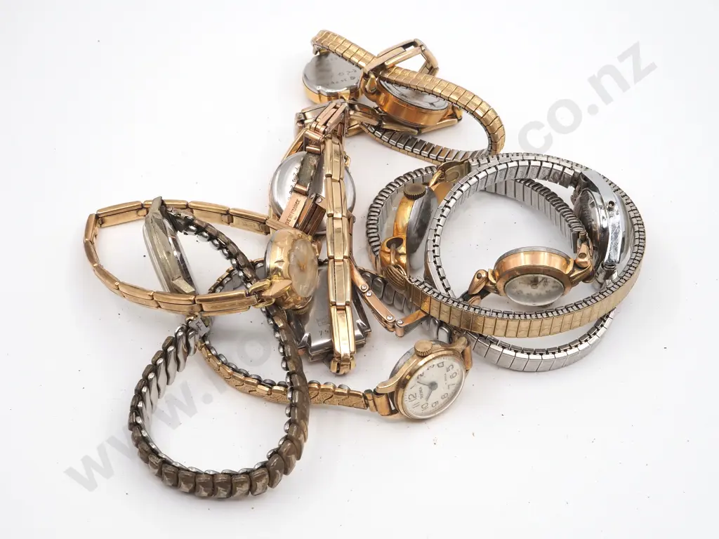 Mixed Lot of Mechanical Flexi Strapped Ladies Watches Image 1++