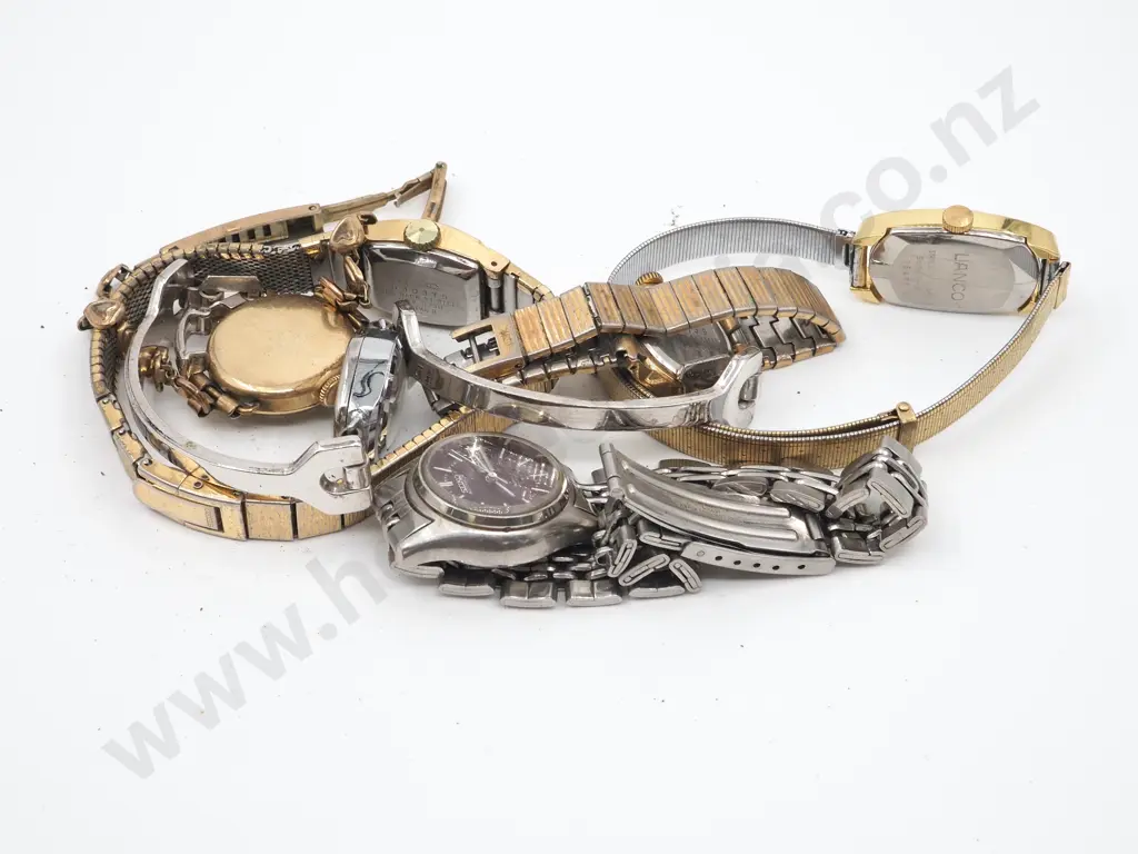 Mixed Lot of Ladies Watches All Metal Straps Image 1++
